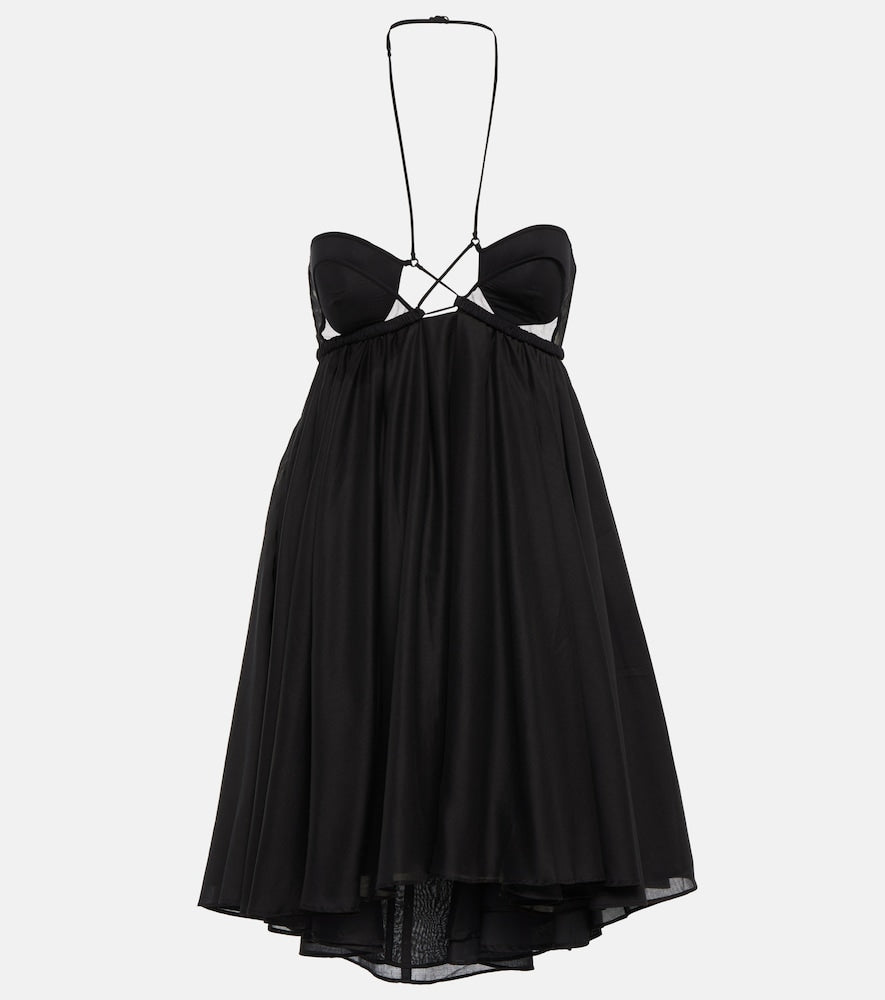 Nensi Dojaka Cutout minidress. Nensi Dojaka 镂空迷你裙