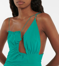 Nensi Dojaka Cutout ruched minidress