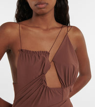 Nensi Dojaka Cutout ruched minidress
