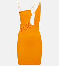 Nensi Dojaka Cutout ruched minidress. Nensi Dojaka 挖剪褶饰迷你连衣裙