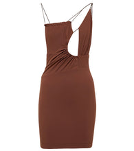 Nensi Dojaka Cutout ruched minidress. Nensi Dojaka 挖剪褶饰迷你连衣裙