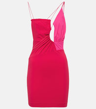 Nensi Dojaka Cutout ruched minidress. Nensi Dojaka 挖剪褶饰迷你连衣裙