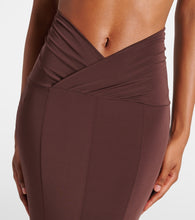 Nensi Dojaka Draped maxi skirt