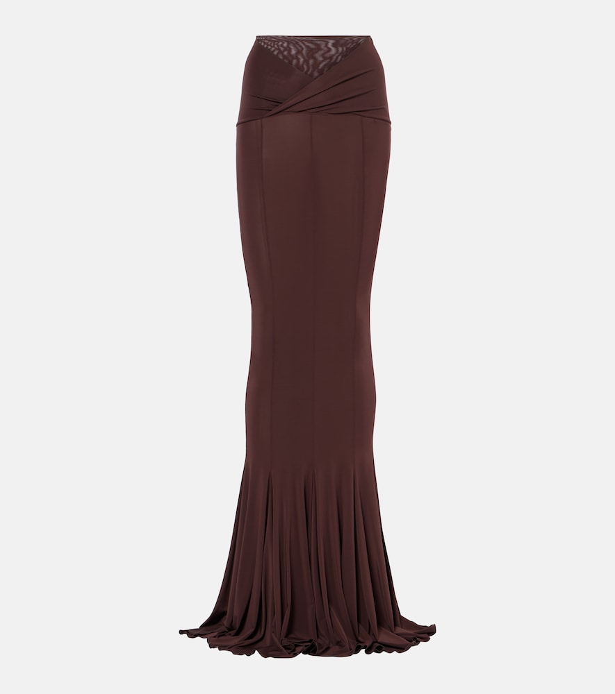 Nensi Dojaka Draped maxi skirt - Nensi Dojaka 垂坠超长半身裙
