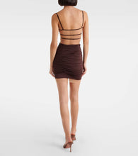 Nensi Dojaka Draped minidress