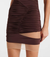 Nensi Dojaka Draped minidress