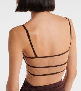 Nensi Dojaka Draped minidress