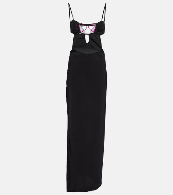 Nensi Dojaka Embellished maxi dress