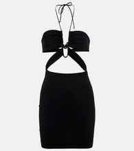 Nensi Dojaka Halterneck minidress. Nensi Dojaka 挂脖迷你连衣裙