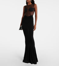 Nensi Dojaka Jersey maxi skirt