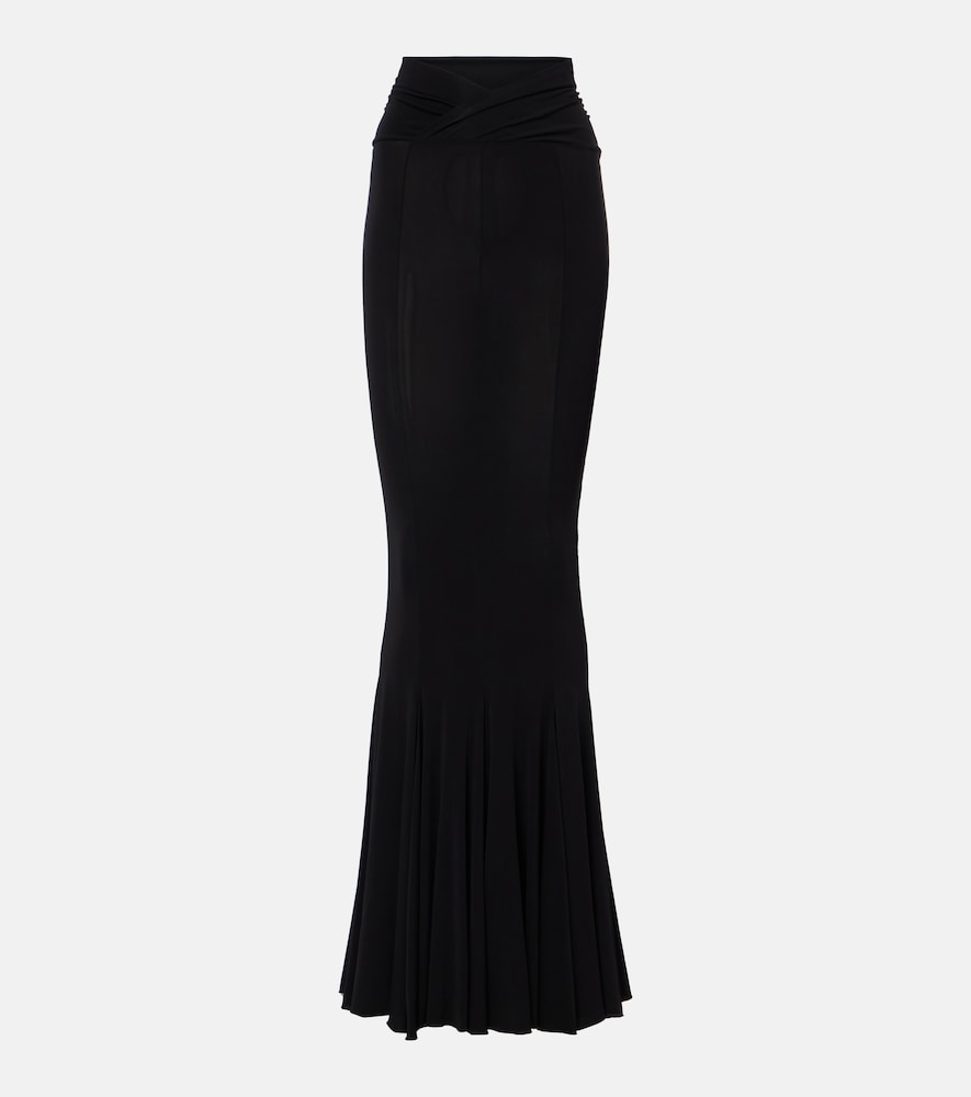 Nensi Dojaka Jersey maxi skirt - Nensi Dojaka 平纹针织超长半身裙