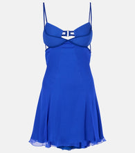 Nensi Dojaka Silk minidress. Nensi Dojaka 丝绸迷你裙