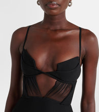 Nensi Dojaka crêpe minidress