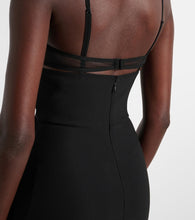 Nensi Dojaka crêpe minidress