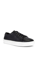 New Republic Kurt Leather Sneaker in Black