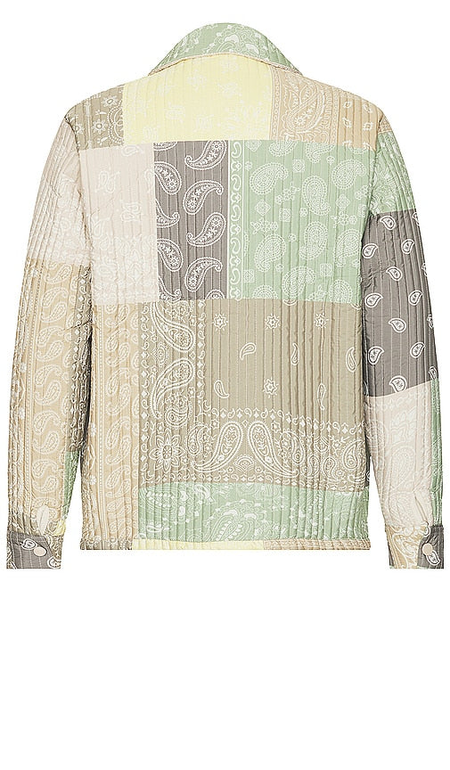 Nikben Cruz Paisley Jacket in Green