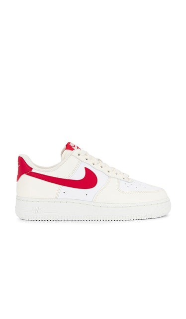 Nike Air Force 1 '07 Next Nature Sneaker in Cream | Pale Ivory  University Red  White  & Sai Lifestyle Sneakers for Women