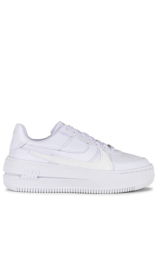 Nike Air Force 1 Plt.af.orm Sneaker in White - Nike - Air Force 1 Plt.af.orm - Baskets - Blanc - Nike Air Force 1 Plt.af.orm 白色运动鞋 - Nike Air Force 1 Plt.af.orm Sneaker in Weiß - Nike Air Force 1 Plt.af.orm 스니커즈 화이트 색상 - Sneaker Nike Air Force 1 Plt.af.orm in bianco