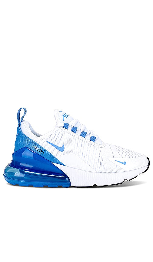 Nike Air Max 270 Sneaker in White - Baskets Nike Air Max 270 en blanc - Nike Air Max 270 白色运动鞋 - Nike Air Max 270 Sneaker in Weiß - 나이키 에어맥스 270 스니커즈 화이트 색상 - Sneaker Nike Air Max 270 di colore bianco