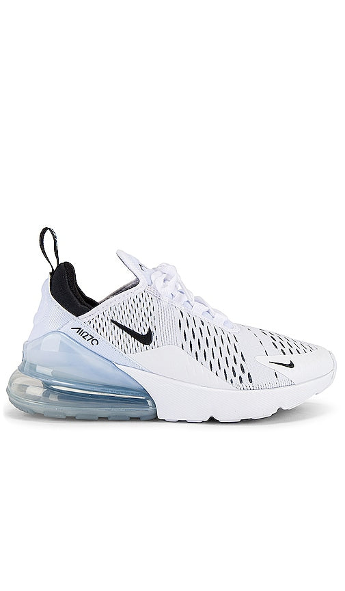 Nike Air Max 270 Sneaker in White - Baskets Nike Air Max 270 en blanc - Nike Air Max 270 白色运动鞋 - Nike Air Max 270 Sneaker in Weiß - 나이키 에어맥스 270 스니커즈 화이트 색상 - Sneaker Nike Air Max 270 di colore bianco