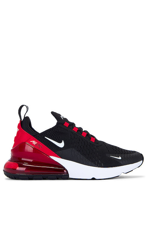 Nike Air Max 270 in Black,Red - Nike Air Max 270 en Noir, Rouge - Nike Air Max 270 黑色、红色 - Nike Air Max 270 in Schwarz, Rot - 나이키 에어맥스 270 블랙,레드 색상 - Nike Air Max 270 in nero, rosso