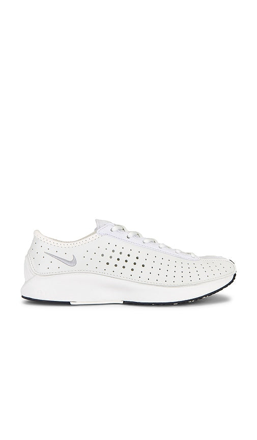 Nike Air Superfly Sneaker in White | White  Metallic Silver & Black Low Top Sneakers for Women