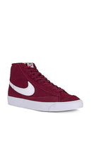 Nike Blazer Mid '77 Suede Sneaker in Burgundy