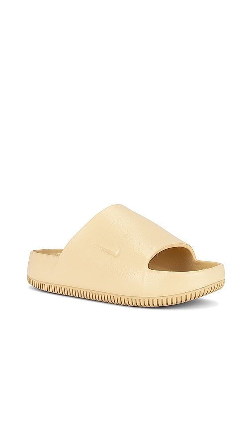 Nike Calm Slide in Beige
