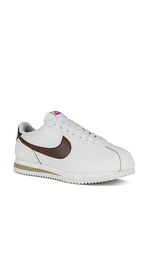 Nike Cortez Sneaker in Cream