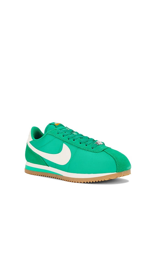 Nike Cortez Textile Sneaker in Green