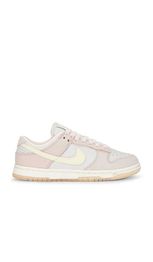 Nike Dunk Low Premium Sneaker in Pink | Light Soft Pink & Coconut Milk Low Top Sneakers for Women