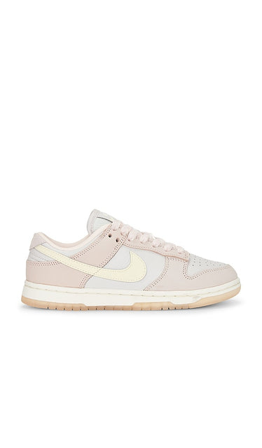 Nike Dunk Low Premium Sneaker in Pink | Light Soft Pink & Coconut Milk Low Top Sneakers for Women