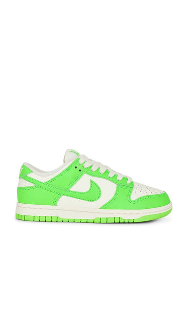 Nike Dunk Low Sneaker in Green | Sail & Green Strike Low Top Sneakers for Women