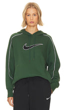 Nike Fleece Oversized Hoodie in Green - Nike - Sweat à capuche oversize en polaire - Vert - 绿色 Nike Fleece 超大连帽衫 - Übergroßer Nike Fleece-Hoodie in Grün - Nike Fleece 오버사이즈 후디 그린 색상 - Felpa con cappuccio oversize in pile Nike in verde