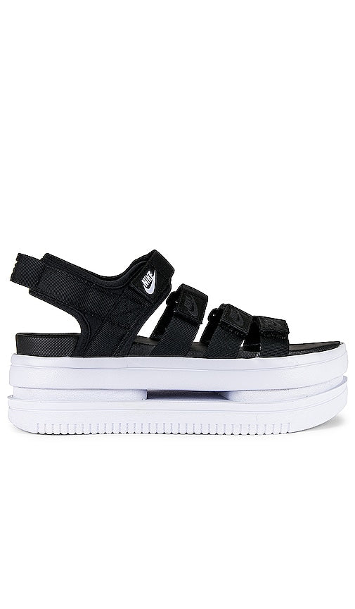 Nike Icon Classic Sandal in Black - Nike - Icon - Sandales classiques - Noir - Nike Icon 经典黑色凉鞋 - Nike Icon Classic Sandale in Schwarz - Nike 아이콘 클래식 샌들블랙 색상 - Sandalo classico Nike Icon in nero