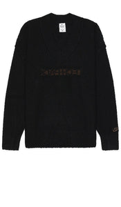 Nike Nsw Knit Sweater in Black - Nike NSW - Pull en tricot noir - Nike Nsw 黑色针织毛衣 - Nike Nsw Strickpullover in Schwarz - Nike Nsw 니트 스웨터블랙 색상 - Maglione lavorato a maglia Nike Nsw in nero