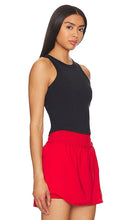 Nike One Fitted Tank Top in Black