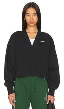 Nike Phoenix Fleece Over-oversized Cardigan in Black