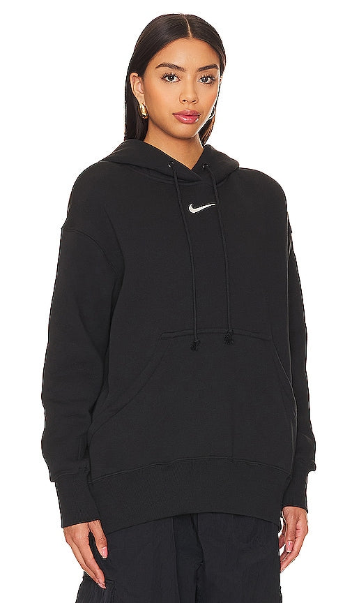 Nike Phoenix Hoodie in Black