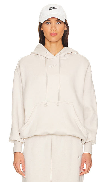 Nike Phoenix Hoodie in Ivory