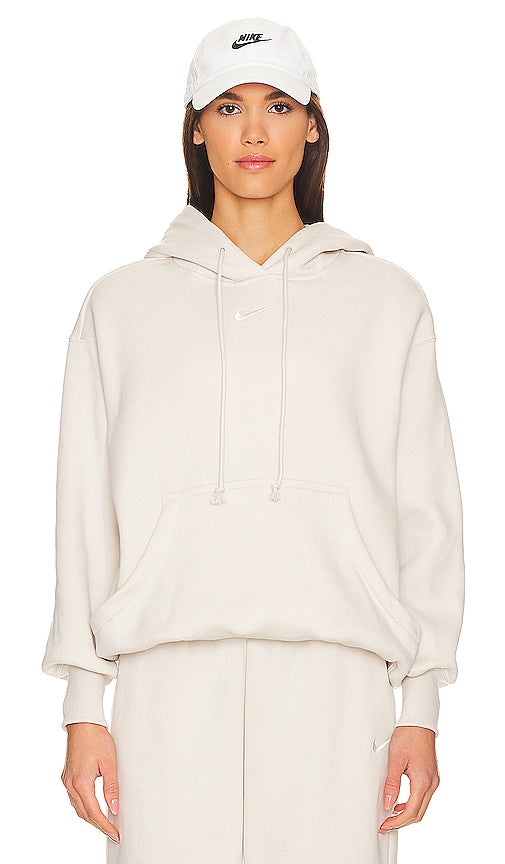 Nike Phoenix Hoodie in Ivory
