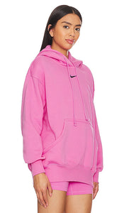 Nike Phoenix Hoodie in Pink