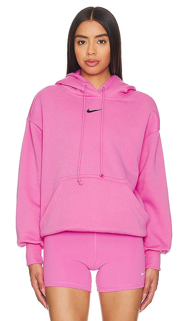 Nike Phoenix Hoodie in Pink