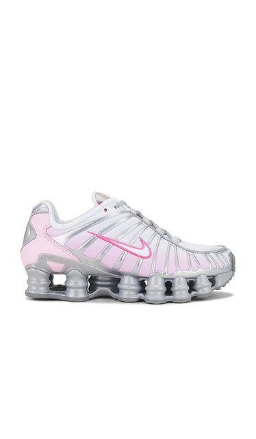 Nike Shox TL Sneaker in Pink | Metallic Platinum  Pinksicle  Pink Foam  Lifestyle Sneakers for Women