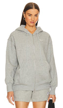 Nike Sportswear Phoenix Fleece Oversized Zip Up Hoodie in Grey