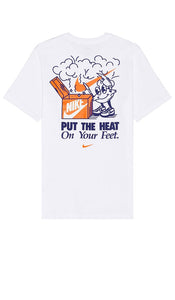 Nike T-Shirt in White - T-shirt Nike en blanc - 耐克白色 T 恤 - Nike T-Shirt in Weiß - 나이키 티셔츠 화이트 색상 - Maglietta Nike di colore bianco