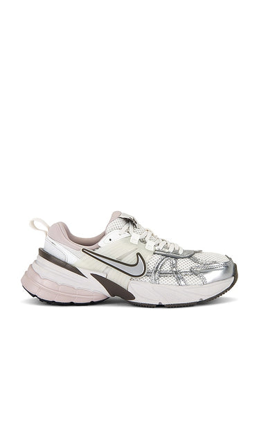 Nike V2k Run Sneaker in White,Light Grey | Platinum Tint  Summit White  Cave Stone  Lifestyle Sneakers for Women