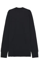 Nike Waffle Long Sleeve Top in Black