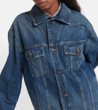 Nili Lotan Adam oversized denim jacket