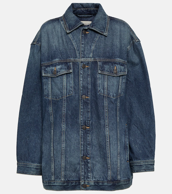 Nili Lotan Adam oversized denim jacket